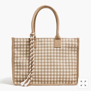 J Crew Structured Tote Bag